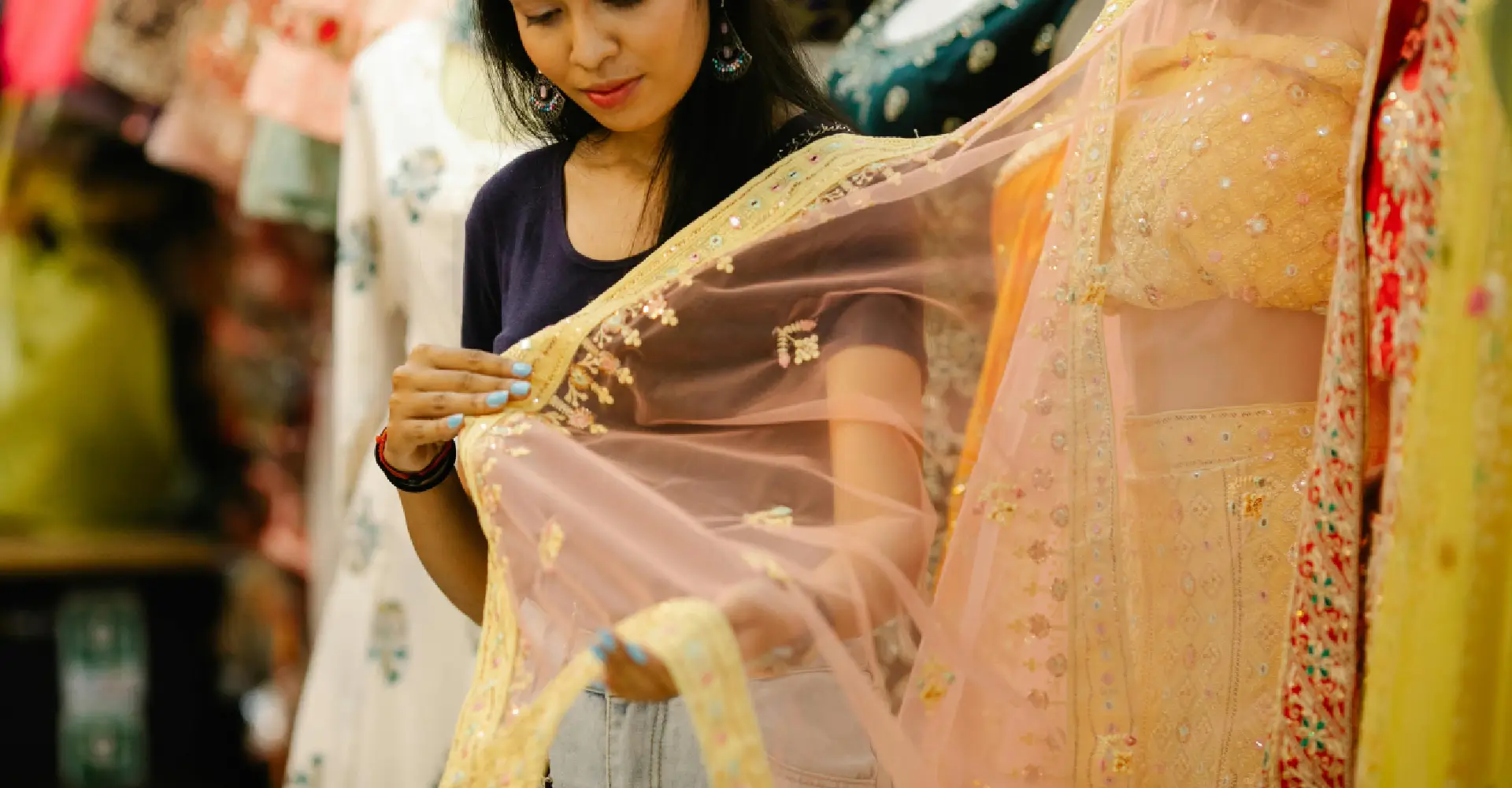 The Science of Saree Draping: How to Look Slimmer, Taller, and More Elegant