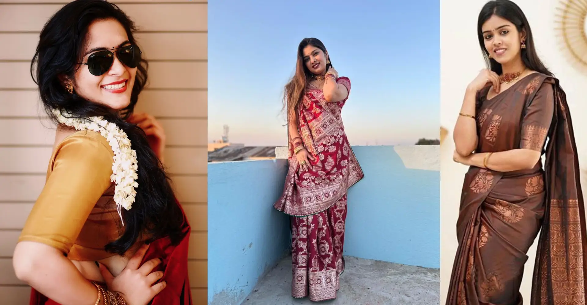 How to Style a Saree In Different ways